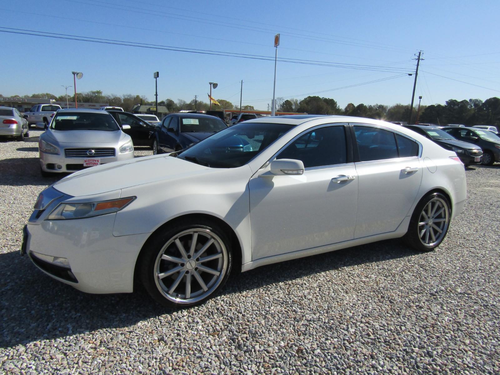 2010 White Acura TL 5-Speed AT with Tech Package (19UUA8F53AA) with an 3.5L V6 SOHC 24V engine, Automatic transmission, located at 15016 S Hwy 231, Midland City, AL, 36350, (334) 983-3001, 31.306210, -85.495277 - Photo #2